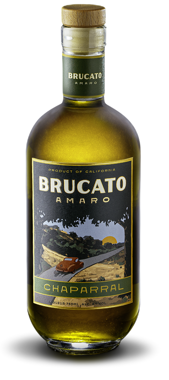 Bottle of Brucato Amaro Chaparral